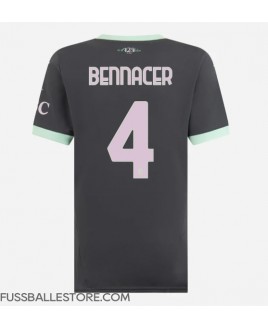 Günstige AC Milan Ismael Bennacer #4 3rd trikot Damen 2024-25 Kurzarm